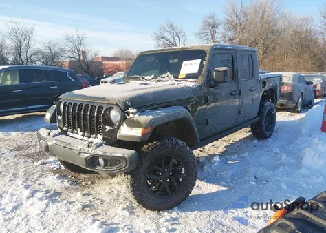 2022 Jeep Gladiator Altitude 4X4 z USA, uszkodzony, nr VIN 1C6HJTAG4NL161641
